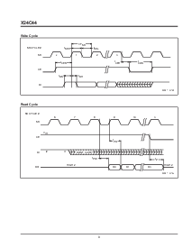 浏览型号X24C44P的Datasheet PDF文件第9页