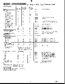 浏览型号AD7542GBQ的Datasheet PDF文件第2页