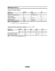 浏览型号HM62832UHLP-20的Datasheet PDF文件第4页