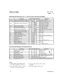 浏览型号IRLL014N的Datasheet PDF文件第2页