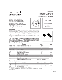 浏览型号IRLR2703的Datasheet PDF文件第1页