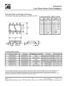 浏览型号ICS601M-01的Datasheet PDF文件第5页