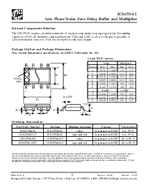 浏览型号ICS670M-01I的Datasheet PDF文件第5页