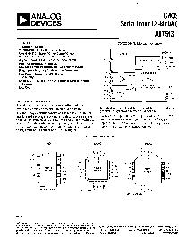 浏览型号AD7543TQ的Datasheet PDF文件第1页