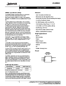 浏览型号ISL8563CB-T的Datasheet PDF文件第1页