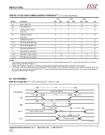 浏览型号IS63LV1024L-10T的Datasheet PDF文件第7页