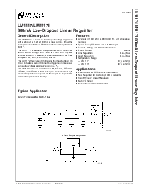 浏览型号LM1117IMPX-5.0的Datasheet PDF文件第1页
