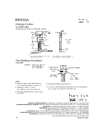 浏览型号IRF830A的Datasheet PDF文件第8页