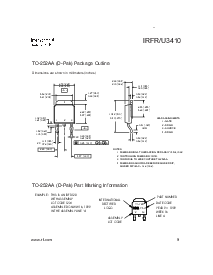 浏览型号IRFR3410的Datasheet PDF文件第9页