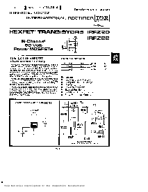 浏览型号IRFZ22的Datasheet PDF文件第1页