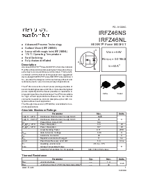 浏览型号IRFZ46NS的Datasheet PDF文件第1页