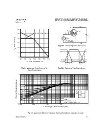 浏览型号IRFZ46NS的Datasheet PDF文件第5页