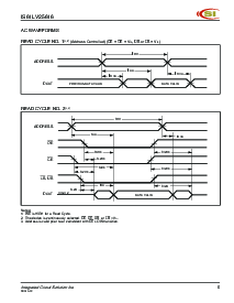 浏览型号IS61LV25616-8K的Datasheet PDF文件第5页