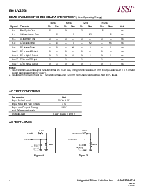 浏览型号IS61LV2568-10T的Datasheet PDF文件第4页