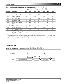 浏览型号IS62LV12816L-100T的Datasheet PDF文件第5页