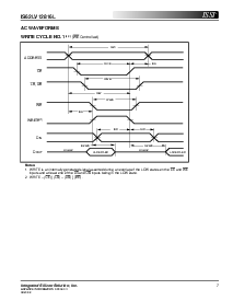 浏览型号IS62LV12816L-100T的Datasheet PDF文件第7页