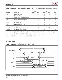 浏览型号IS62LV5128LL-85BI的Datasheet PDF文件第7页