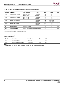 浏览型号IS62WV12816BLL-45B的Datasheet PDF文件第4页