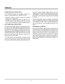 浏览型号X28HC64PM-50的Datasheet PDF文件第6页