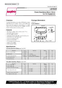 浏览型号LB1824的Datasheet PDF文件第1页
