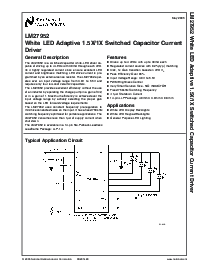 浏览型号LM27952SD的Datasheet PDF文件第1页
