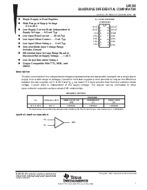 浏览型号LM3302D的Datasheet PDF文件第1页