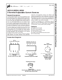 浏览型号LM334SM的Datasheet PDF文件第1页