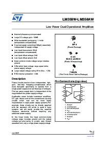 浏览型号LM358AWD的Datasheet PDF文件第1页