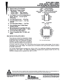 浏览型号LM193DR的Datasheet PDF文件第1页