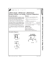 浏览型号LMV393MX的Datasheet PDF文件第1页