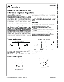 浏览型号LM79L15ACZ的Datasheet PDF文件第1页