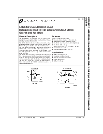 浏览型号LMC6464AIMX的Datasheet PDF文件第1页