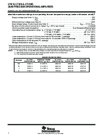 浏览型号LT1014AMJ的Datasheet PDF文件第4页