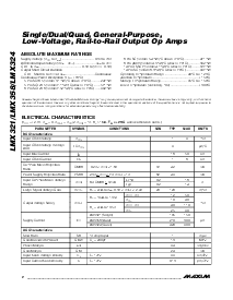 浏览型号LMX358的Datasheet PDF文件第2页