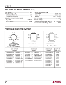 浏览型号LT1019CS8-5的Datasheet PDF文件第2页