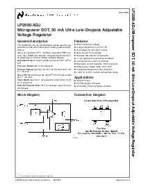 浏览型号LP2980IM5-ADJ的Datasheet PDF文件第1页