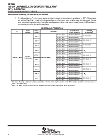 浏览型号LP2985A-25DBVR的Datasheet PDF文件第2页