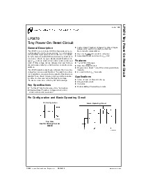 浏览型号LP3470M5-2.93的Datasheet PDF文件第1页