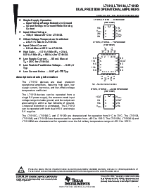 浏览型号LT1014CN的Datasheet PDF文件第1页