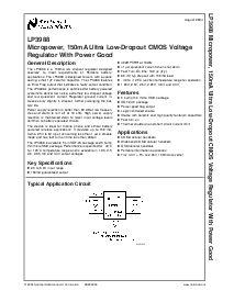 浏览型号LP3988IMF-3.0的Datasheet PDF文件第1页