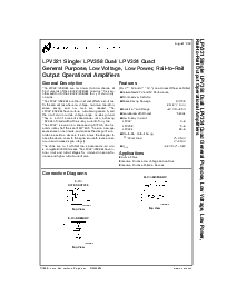 浏览型号LPV321M5X的Datasheet PDF文件第1页