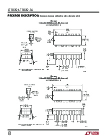 浏览型号LT1039CN16的Datasheet PDF文件第8页