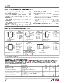 浏览型号LT1175IS8-5的Datasheet PDF文件第2页