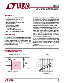 浏览型号LT1185IT的Datasheet PDF文件第1页