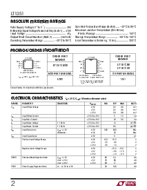 浏览型号LT1351CMS8的Datasheet PDF文件第2页