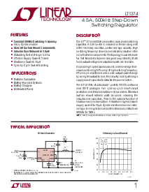 浏览型号LT1374IR的Datasheet PDF文件第1页