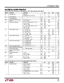 浏览型号LT1491CS的Datasheet PDF文件第3页