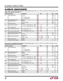 浏览型号LT1494CN8的Datasheet PDF文件第4页