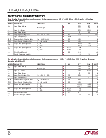 浏览型号LT1494CN8的Datasheet PDF文件第6页