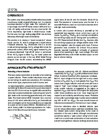 浏览型号LT1776CS8的Datasheet PDF文件第8页
